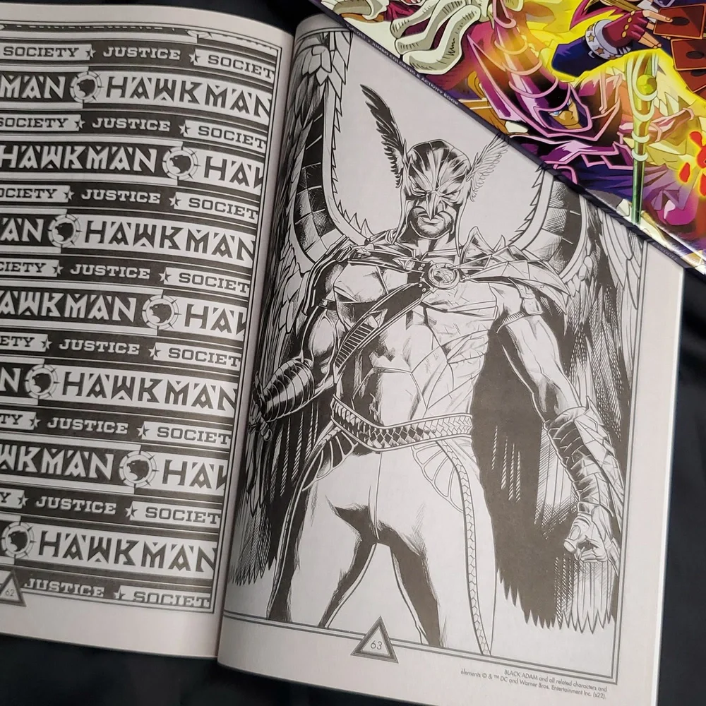 Black Adam & Yu-Gi-Oh! Coloring and Activity‎ Book Set